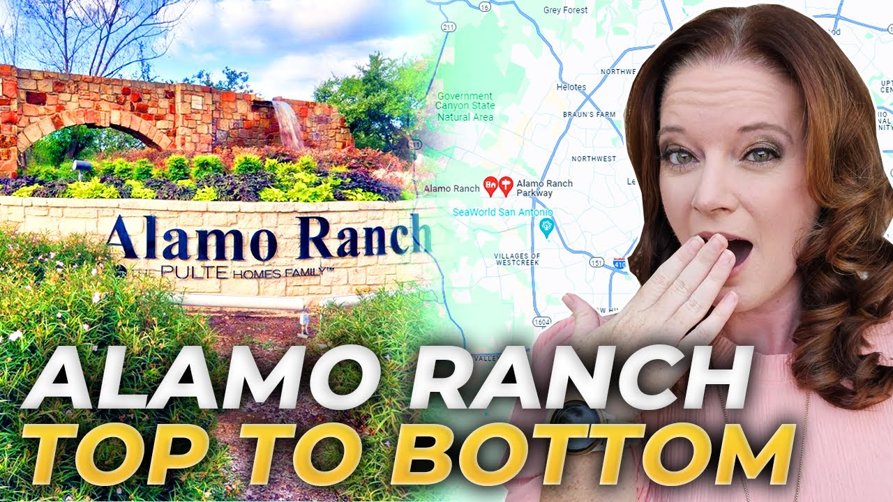 DISCOVER Alamo Ranch: Map Overview & Why Its TOP Suburb In San Antonio TX! | San Antonio TX Living