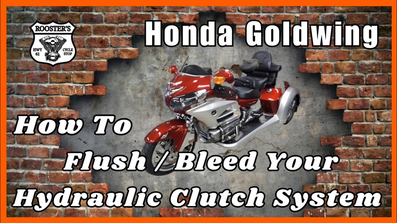 How to bleed the clutch on a Honda Goldwing 
