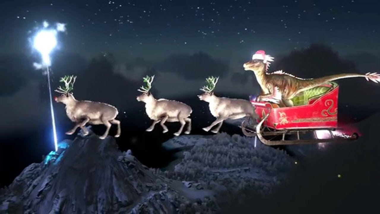 PERSEGUIMOS A RAPTOR CLAUS Y SALE MUY MAL! ARK SURVIVARK #46