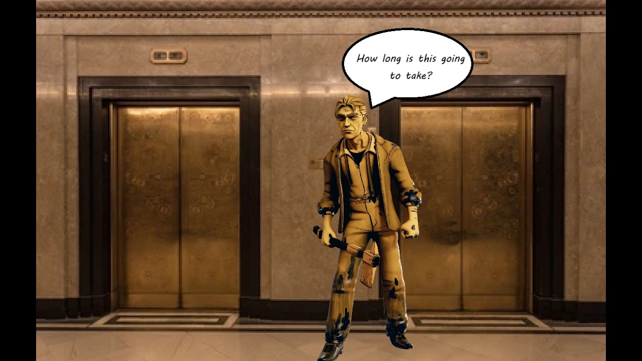 Elevator time | Bendy and the Ink Machine chapter 3 part 2
