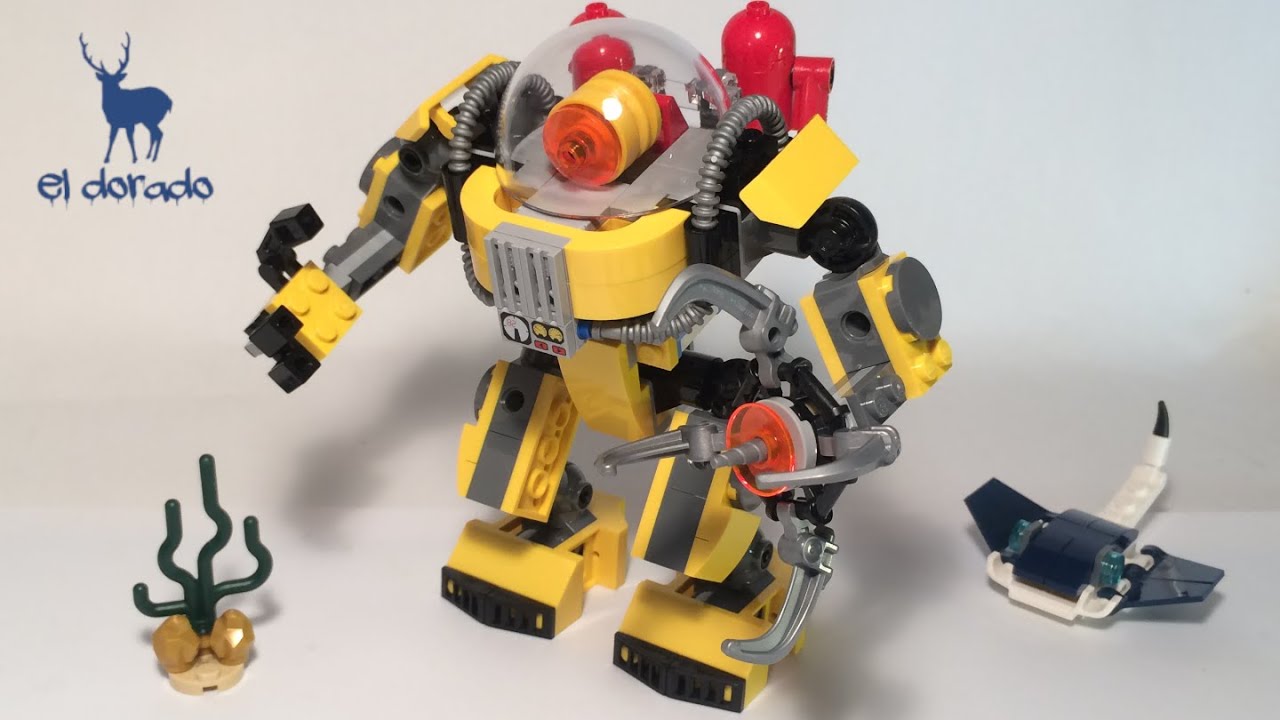 LEGO CREATOR 31090 Underwater Robot Speed Build - Construction Toy / レゴ クリエイター/ el dorado