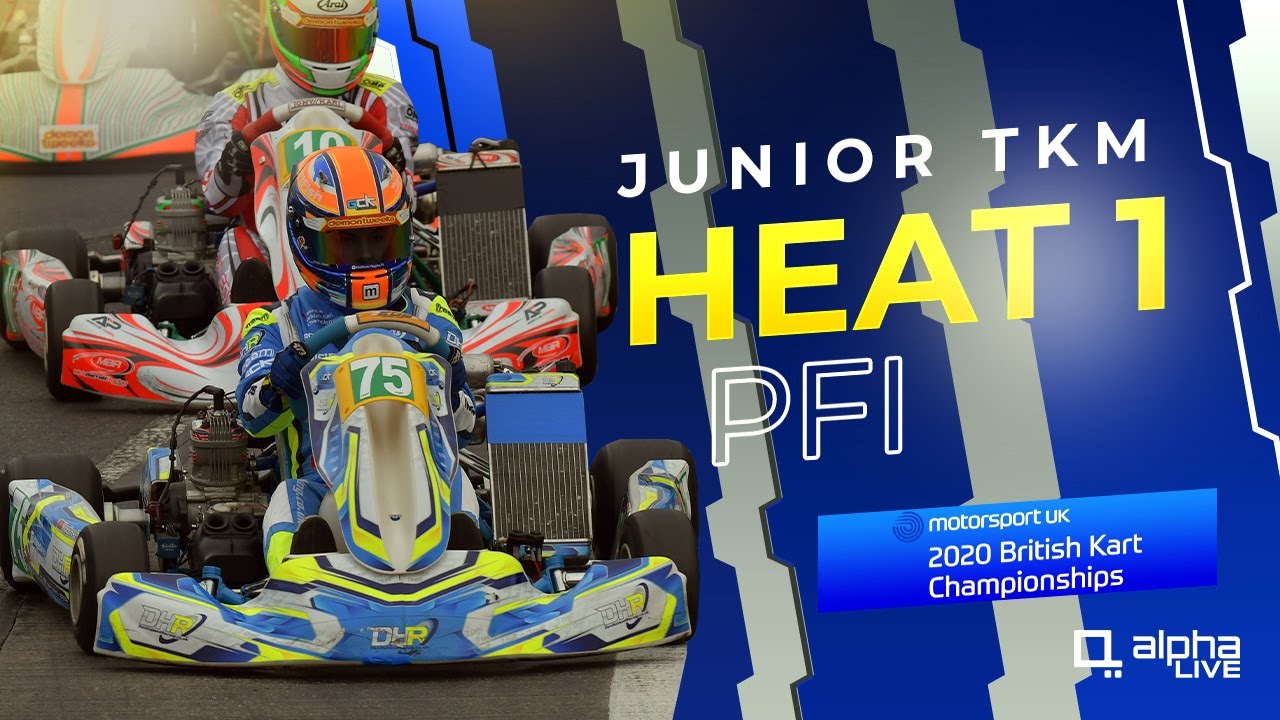 3 ON WETS, REST ON SLICKS - British Kart Championship - Junior TKM Heat 1 - PFi