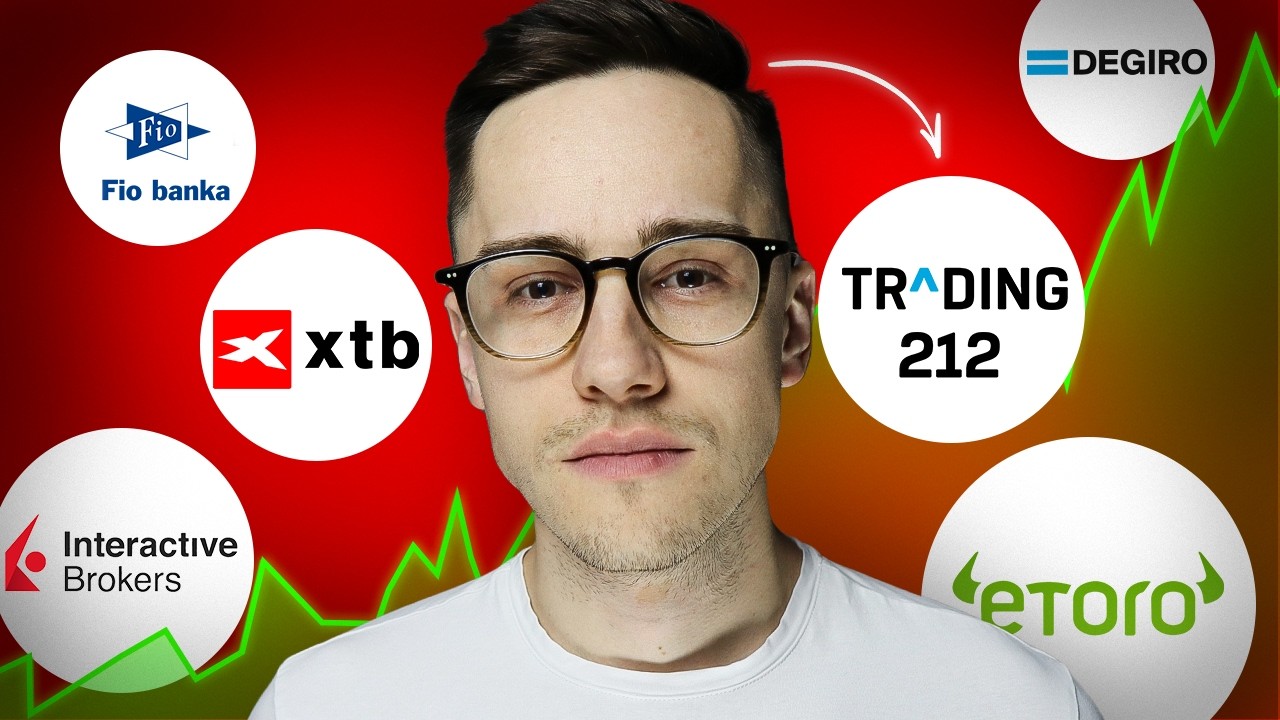 VELKÉ SROVNÁNÍ BROKERŮ | Nejlepší broker pro investice do akcií? (2026)