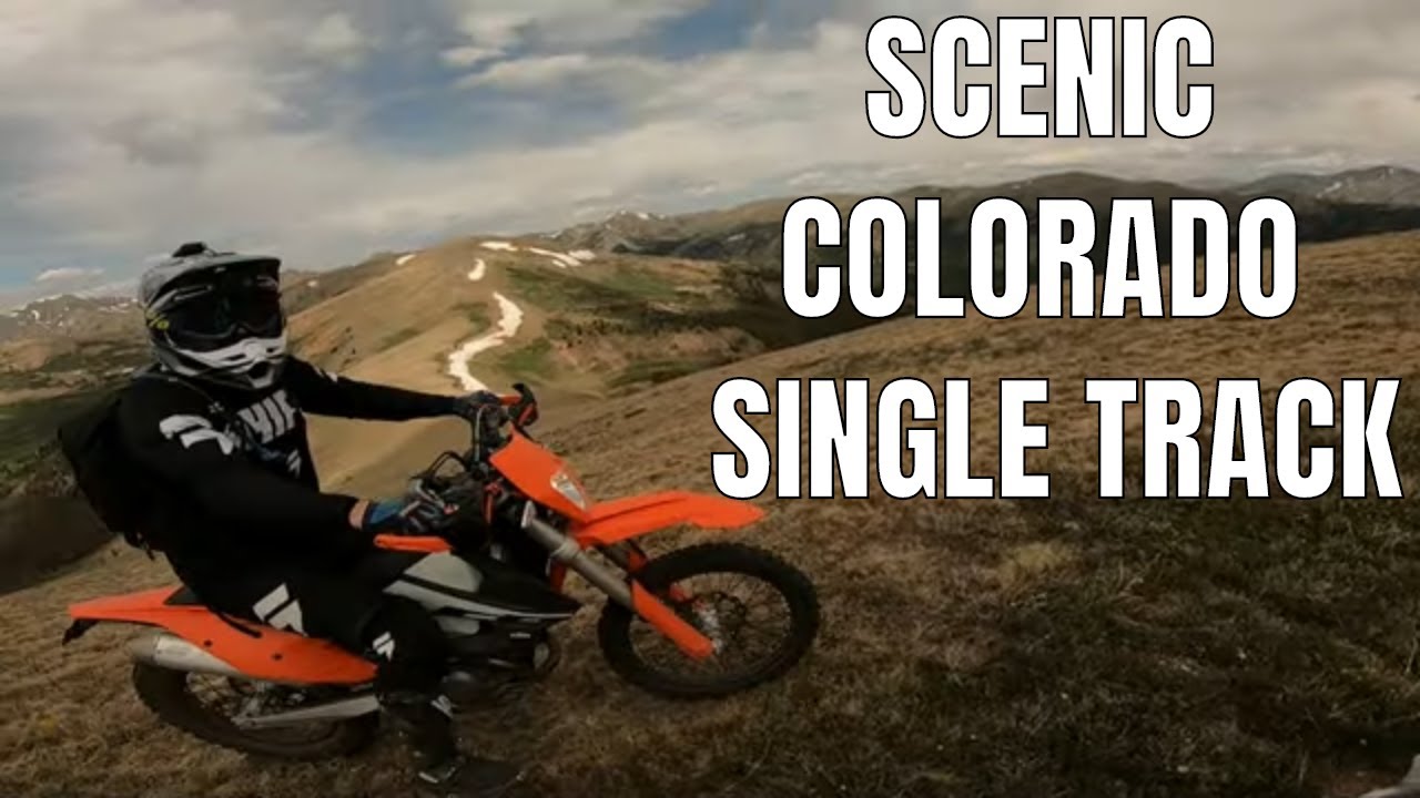 COLORADO SINGLE TRACK - Can the KTM250 EXCF hill Climb KTM250EXCF vs TE250i