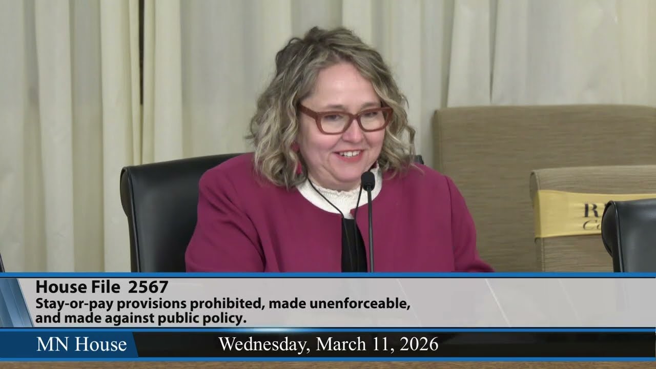House Workforce, Labor, and Economic Development Finance and Policy Committee 3/11/26