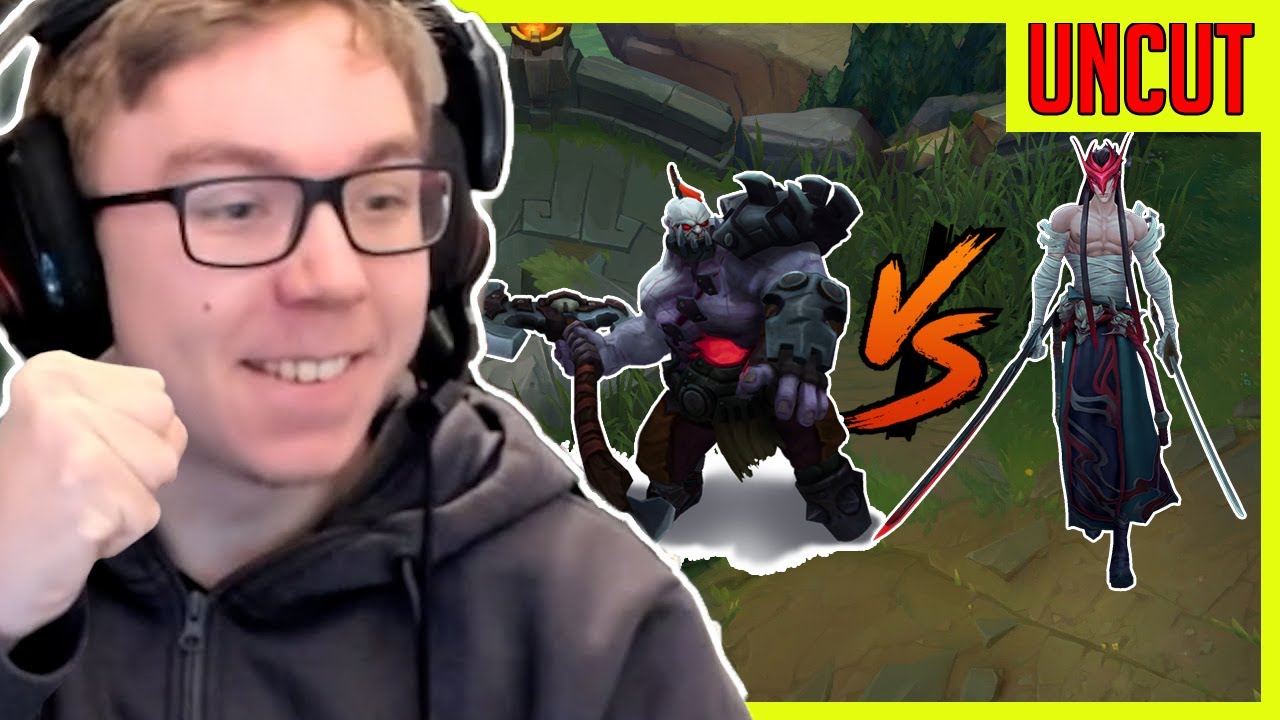 Thebausffs UNCUT Gameplay Sion VS Yone