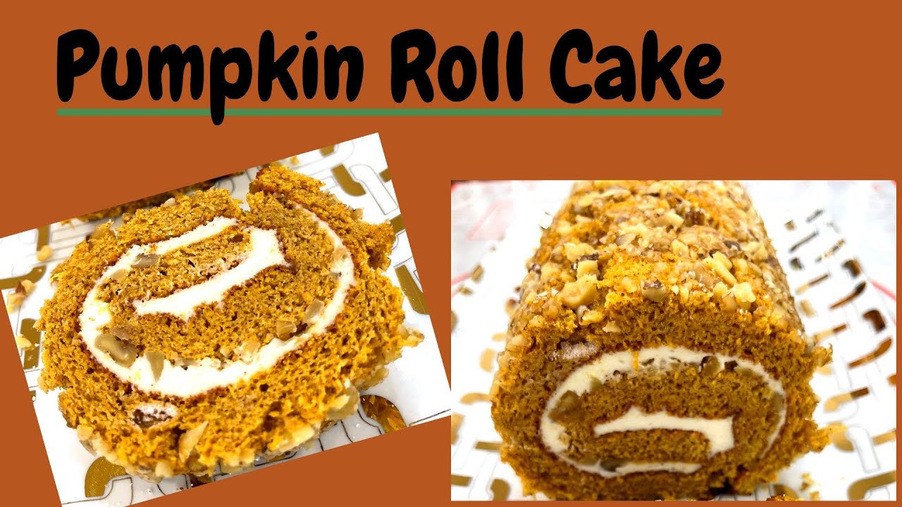 Pumpkin Roll Cake