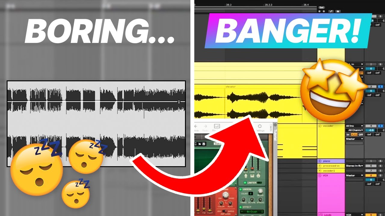 Making HIT SONGS out of boring audio samples |&nbsp;BV-X Vocoder Producer Challenge
