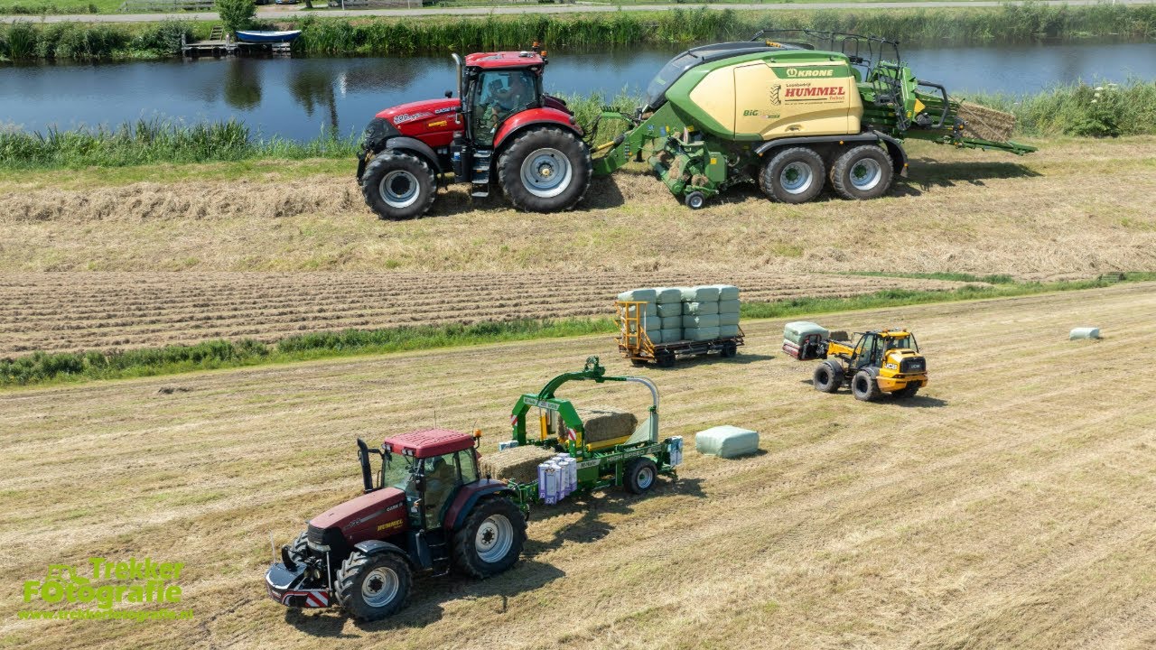 Balen persen & wikkelen | Hummel | Baling & wrapping | Ballen pressen & wikkeln