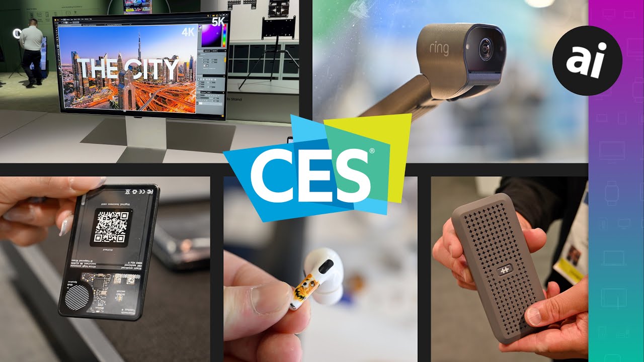 ЛУЧШИЕ новинки для пользователей Apple на выставке CES 2023! Вживую!