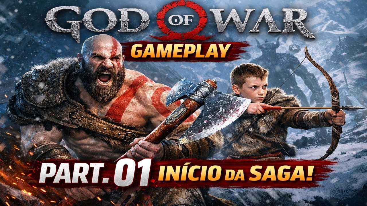 God of War - Gameplay Part. 01 - Inicio da Saga