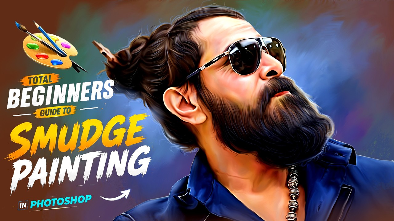 Total BEGINNERS guide to Smudge painting in photoshop | Vikram | Artisa 23