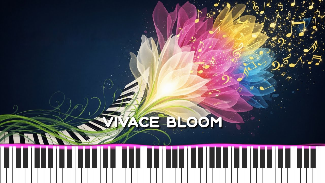 Vivace Bloom - MIDI Visualization