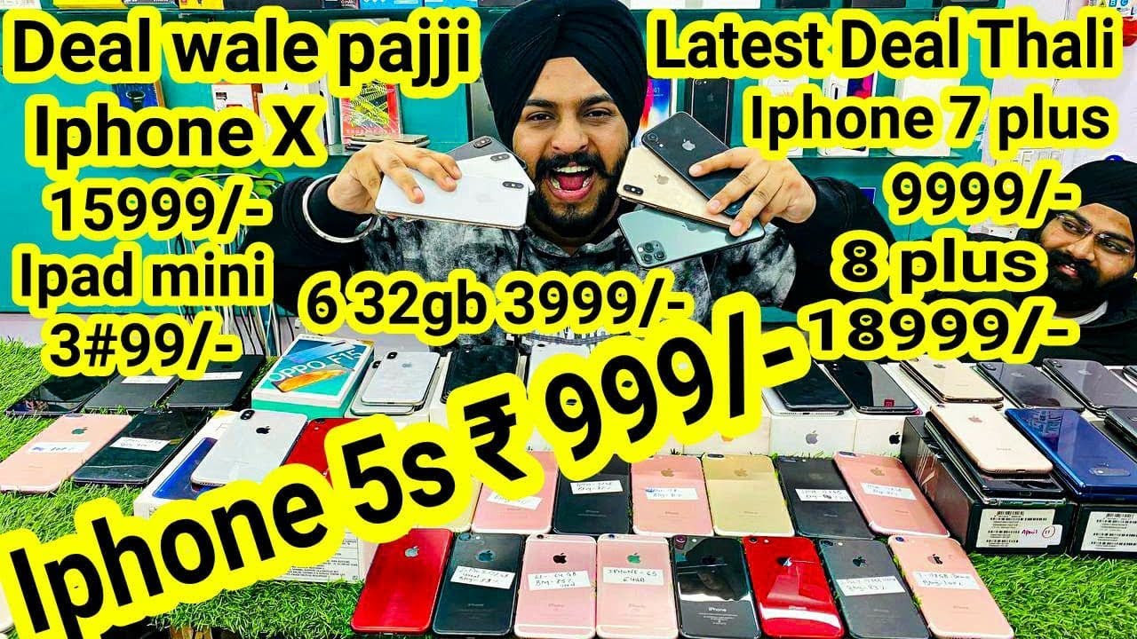 Deal wale pajji Iphone 5s 999/- iphone X 15999/- ipad 3#99/- 7 plus 9999/- 8plus 18999/- 7 128gb 10k