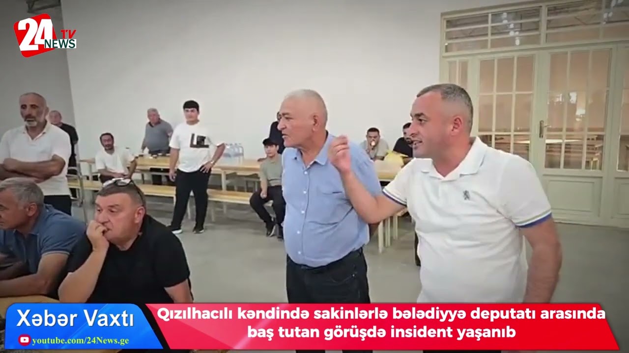 Qızılhacılı kəndində sakinlərlə bələdiyyə deputatı arasında insident yaşanıb