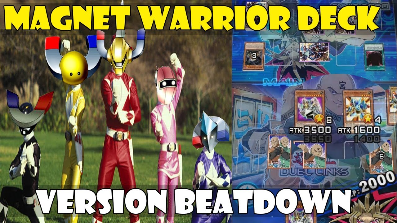 MAGNET WARRIOR DECK / VERSION BEATDOWN | GO GO MAGNET WARRIORS - DUEL LINKS