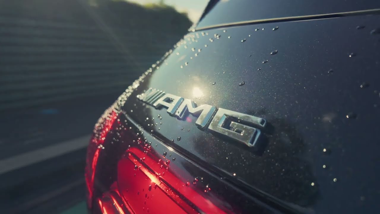 The dynamic Mercedes-AMG GLC 43 SUV.