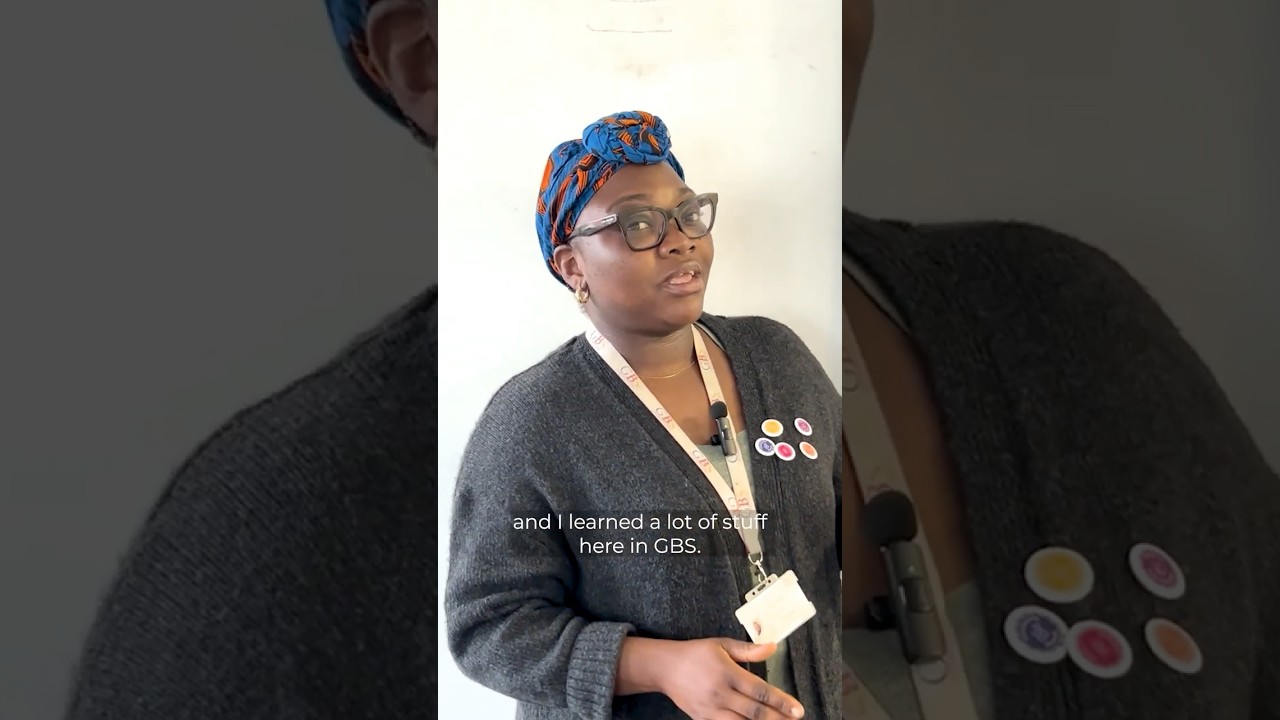 GBS #StudentStories | Claudette Mbindu