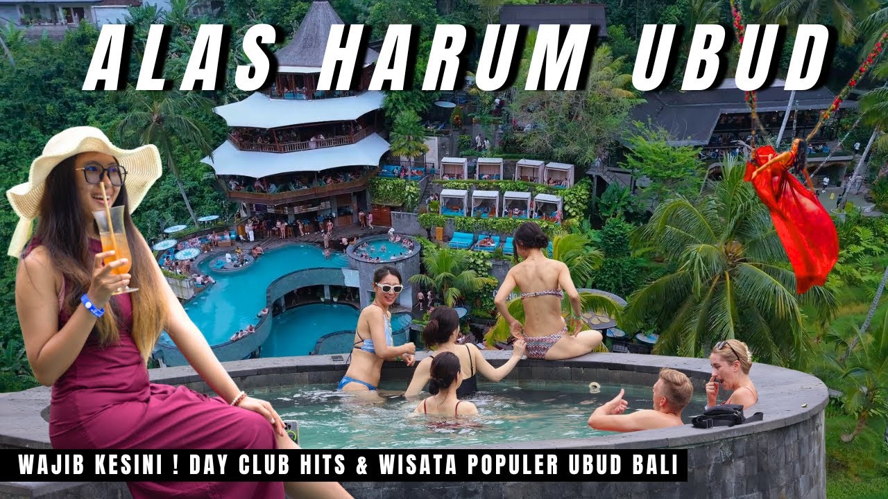 Alas Harum & Cretya Day Club Ubud - Vlog Wisata Populer di Ubud Bali