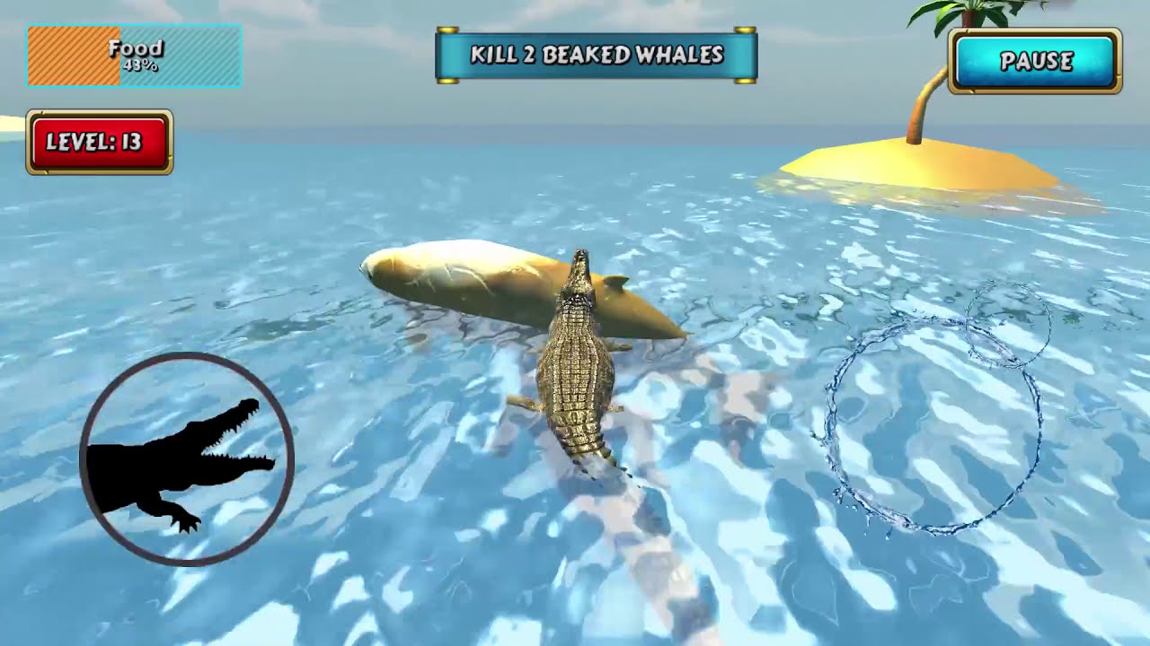 Crocodile Simulator Beach Hunt Android Gameplay #17
