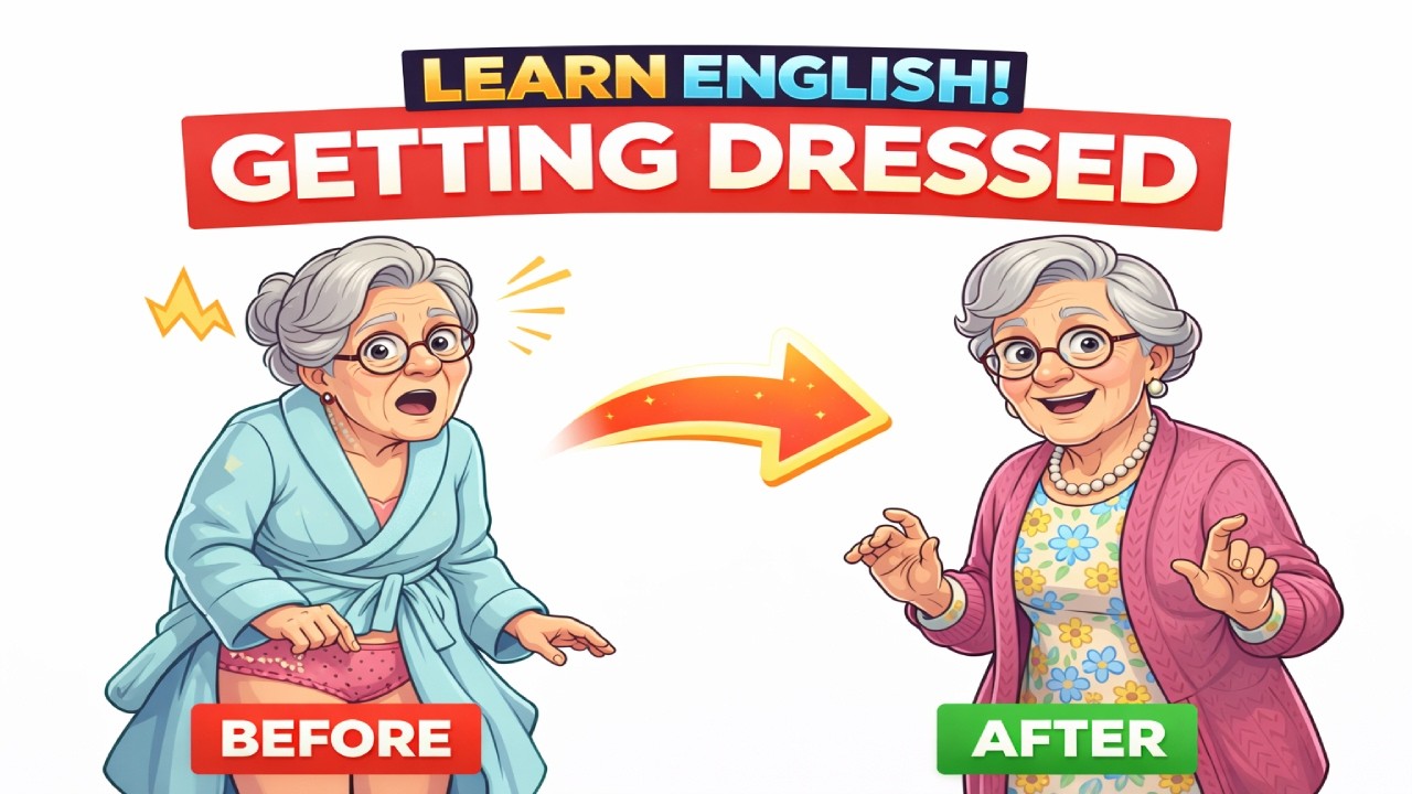 Изучение английского языка: Одевание 👕 | Словарь повседневных привычек (начальный уровень A1)
