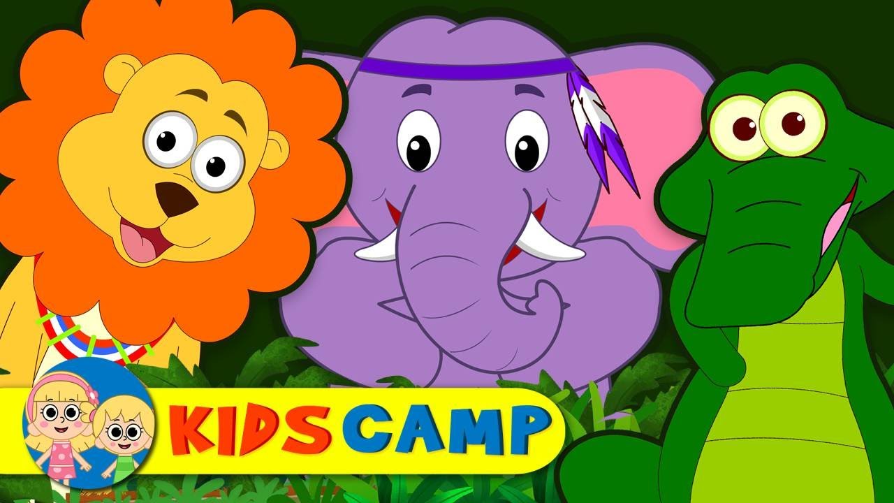 The Jungle Song | Nursery Rhymes And Kids Songs by KidsCamp