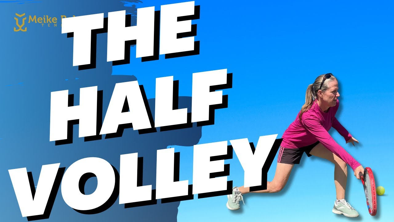 Tennis Lesson - Half volleys, what you need to know
