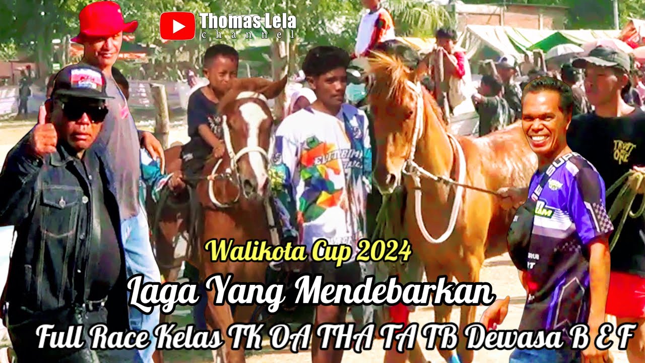 Laga Yang Mendebarkan Full Race Kls TK OA THA TA TB Dewasa B E & F || Walikota Cup 2024