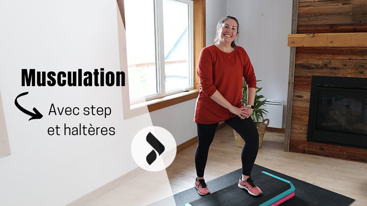 Musculation avec step | MOVE50plus