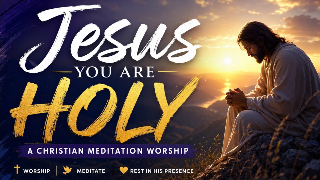 JESUS YOU ARE HOLY || #christian  #meditation #worshipmusic 