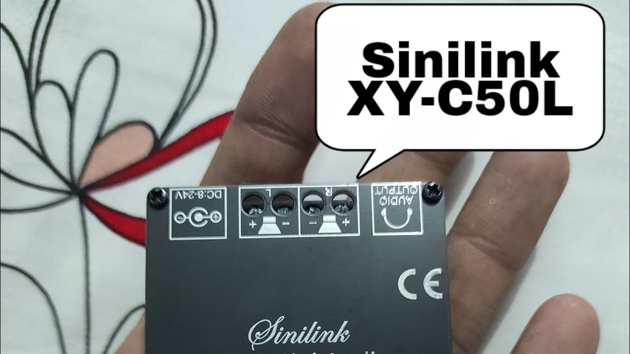 Sinilink XY-C50L 50*2 stereo amplifire unboxing revew and sound test
