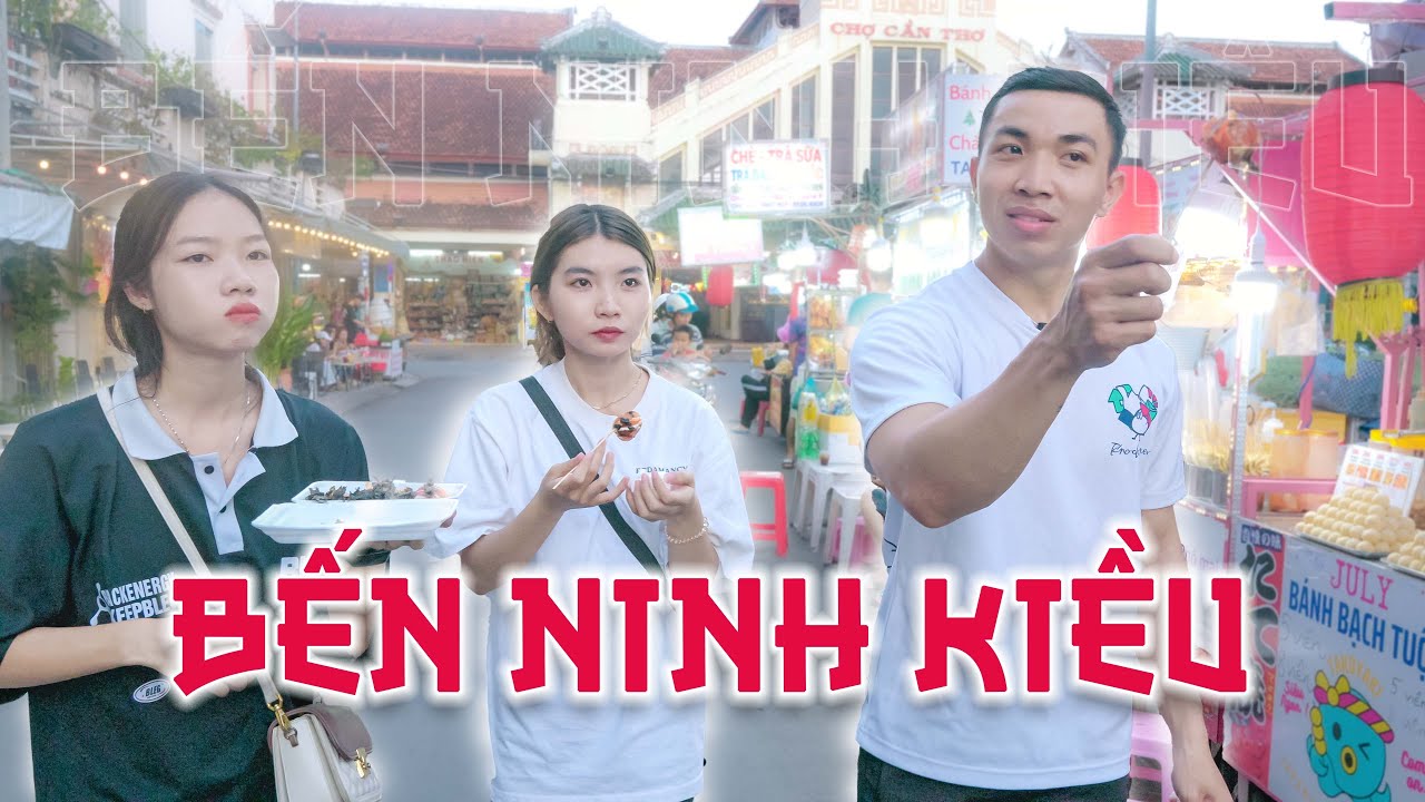 Cần Thơ: Ghé khu chợ đêm Ninh Kiều| Ăn uống và trải nghiệm| LA CÀ VLOGS