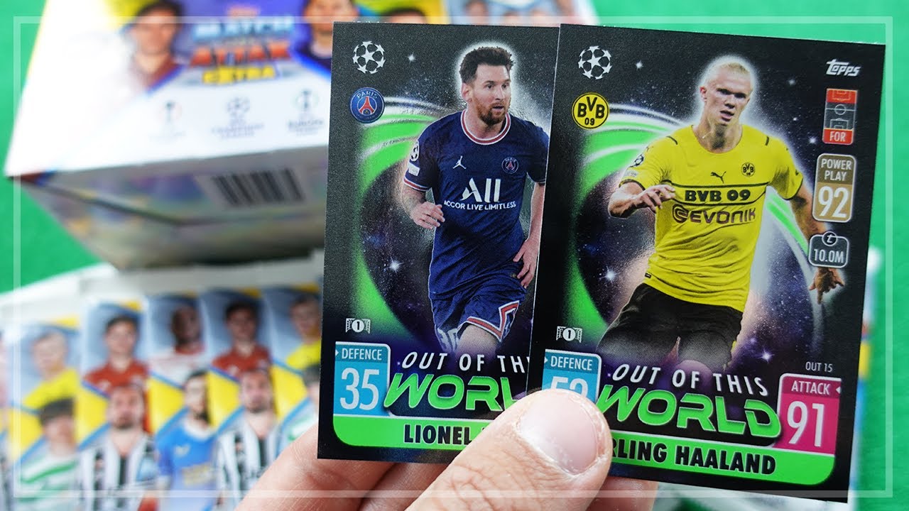MATCH ATTAX EXTRA 2021/22 LA NUEVA COLECCIÓN DE CARTAS de la CHAMPIONS LEAGUE con FIRMAS!!