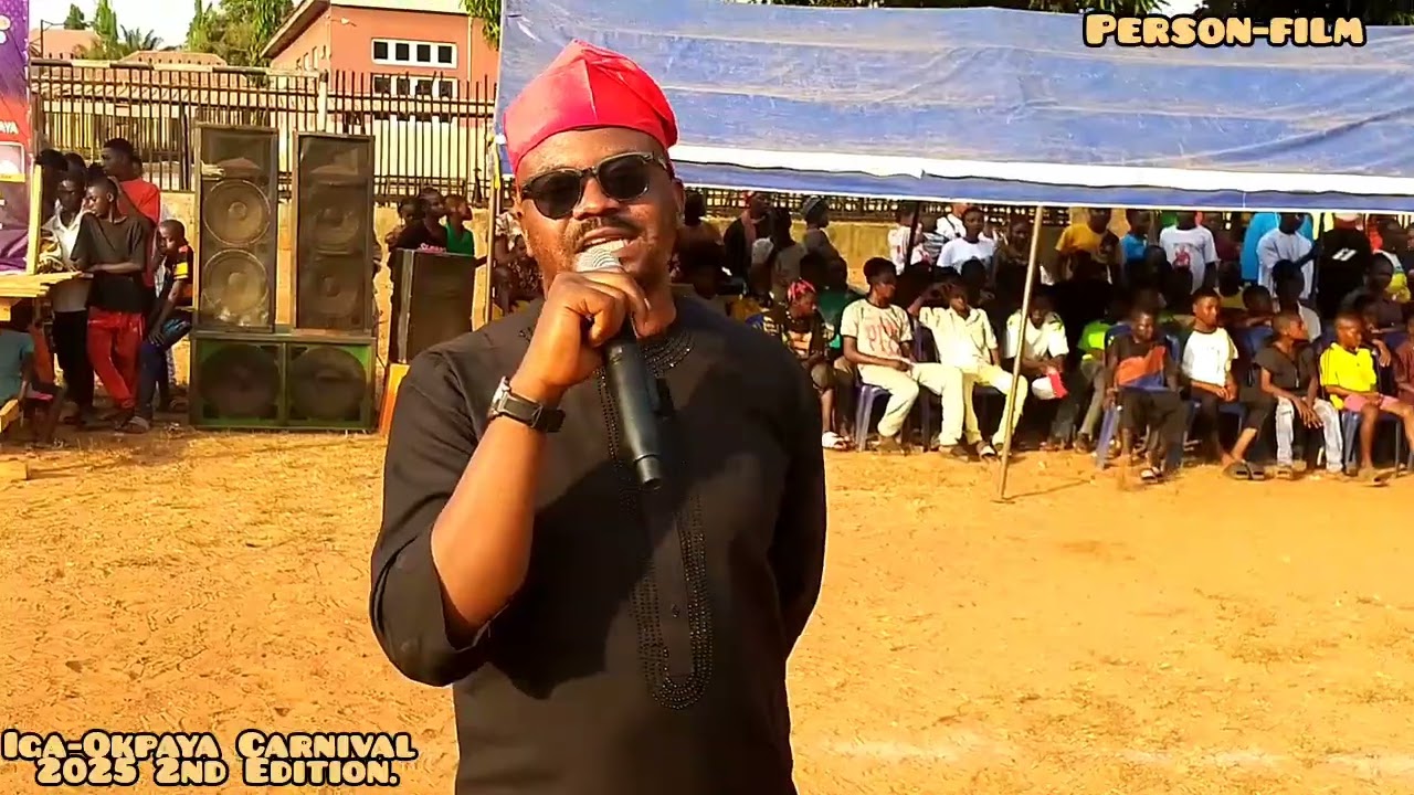 Speech from the President of Iga-Okpaya Carnival 2025 2nd Edition. (Sale Ellia Bestman)