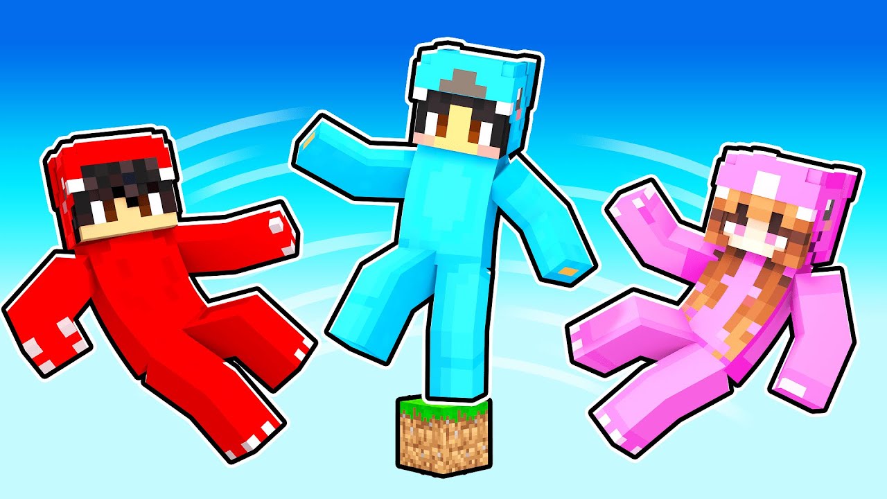 Minecraft But We&rsquo;re On ONE TINY BLOCK!