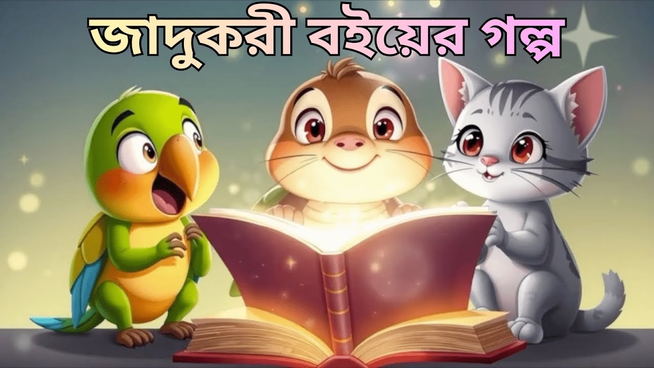 জাদুকরী বইয়ের গল্প| পড়াশোনার মজা ও বন্ধুত্বের গল্প