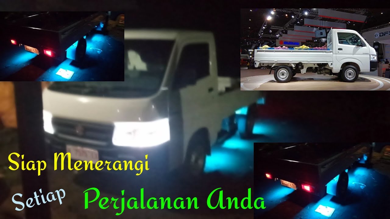 Modifikasi New Carry ❗❗❗ Tutorial Cara Pasang Lampu Kolong 2 Mode / 2 Fungsi