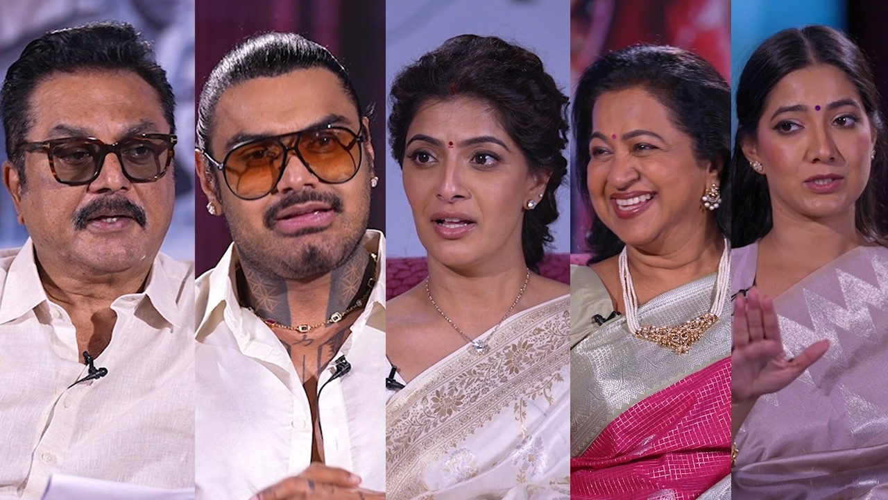 Varalaxmi Sarath Kumar’s Saraswathi Movie Special Interview With Sarath Kumar