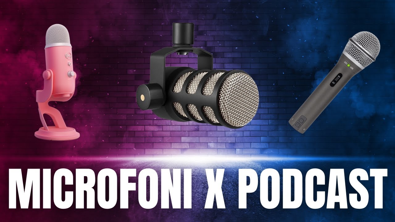 3 MICROFONI USB 🎙️🎤 per il tuo PODCAST