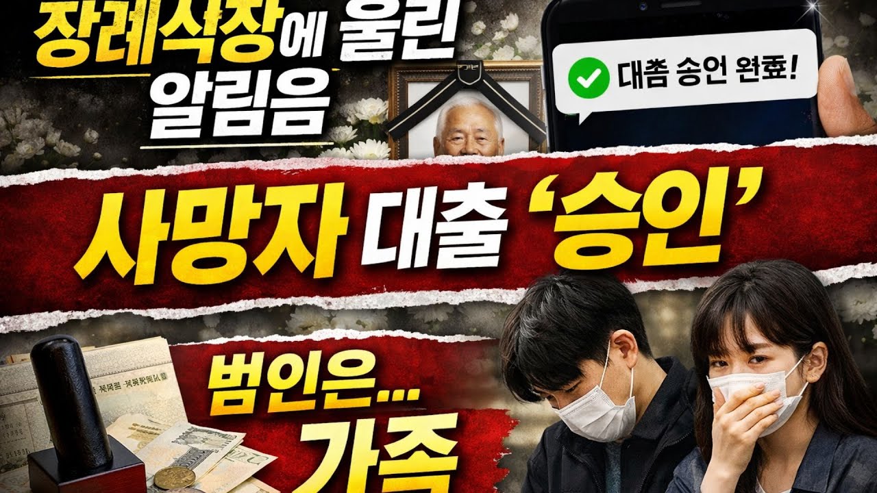 장례식 날, ‘사망자’ 이름으로 대출 승인이 떠버렸다｜도장 하나로 무너진 가족 #시니어사연 #실화바탕 #사연 #가족갈등 #막장드라마 #반전사연 #장례식 #장례식장