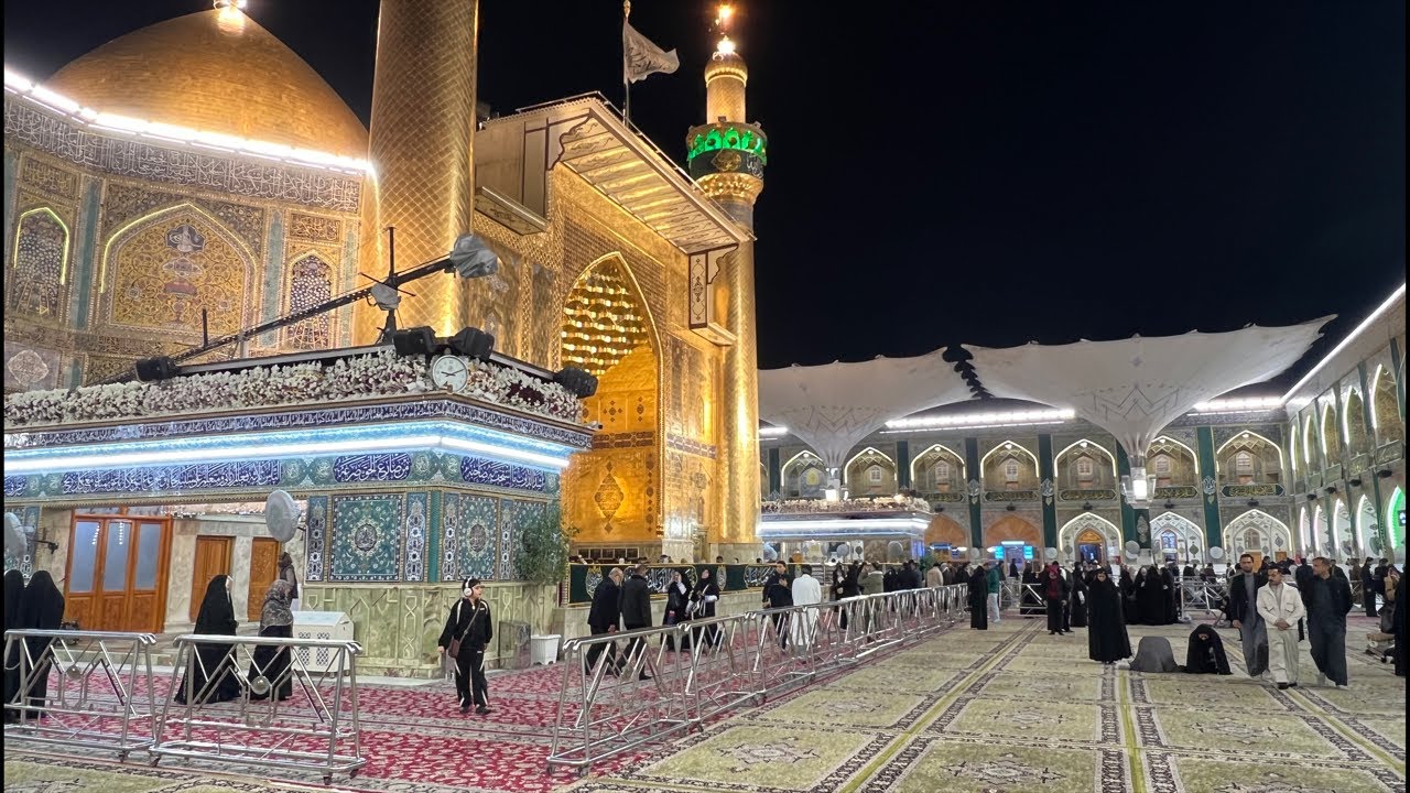 5 Shaban Amad e Imam Zain Ul Abideen || Najaf e Ashraf || Saleh Raza Karbalai