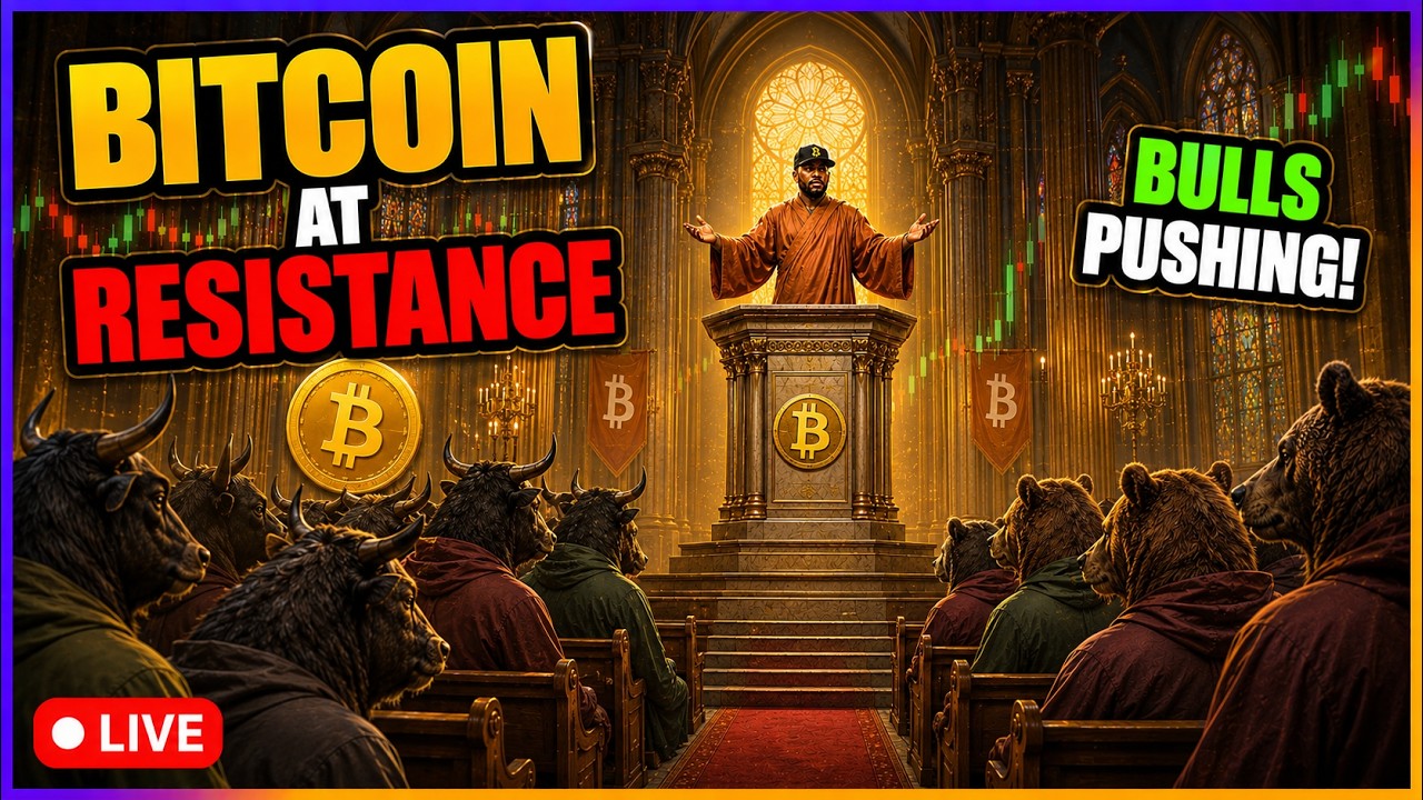 Bitcoin at Resistance: Bulls Pushing!