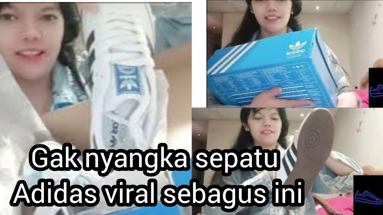 Unboxing sepatu Adidas|| Sepatu Adidas viral