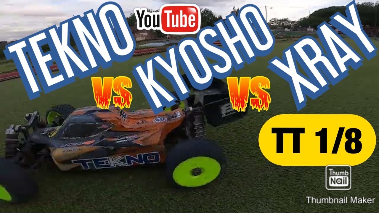 🔥NITRO KYOSHO 🔥vs ⚡️TEKNO EB48 ⚡️vs ⚡️XRAY XB8e ⚡️- C EST LE RUN DES PASSIONNES !!! 👌👍🏼✌️