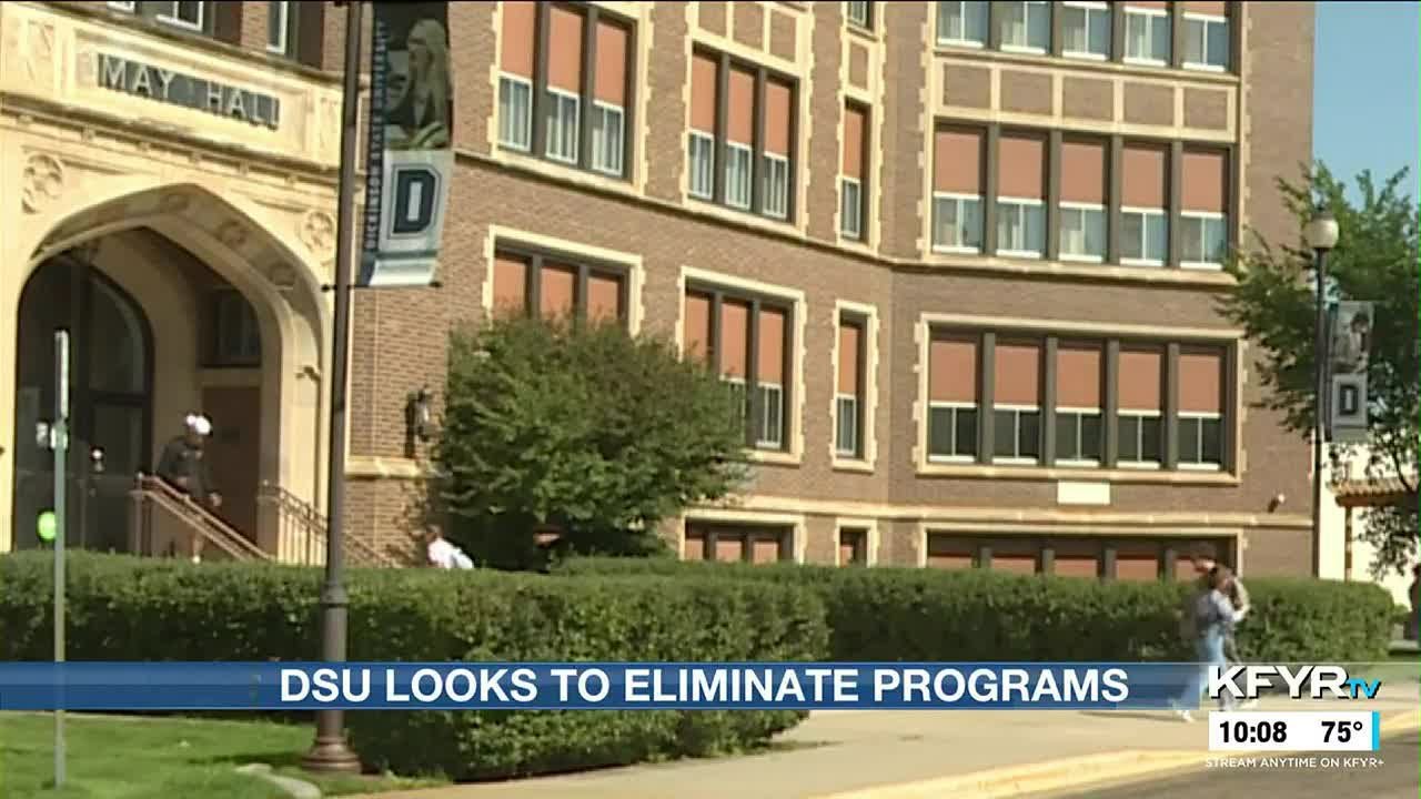 Dickinson State looks to eliminate tenured faculty, programs