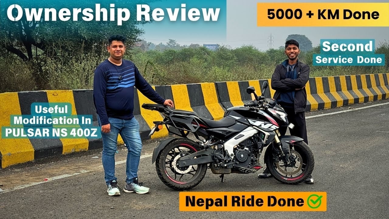 Pulsar NS 400z Ownership Review || After 5500 km || Useful Modifications 😍 Part-2