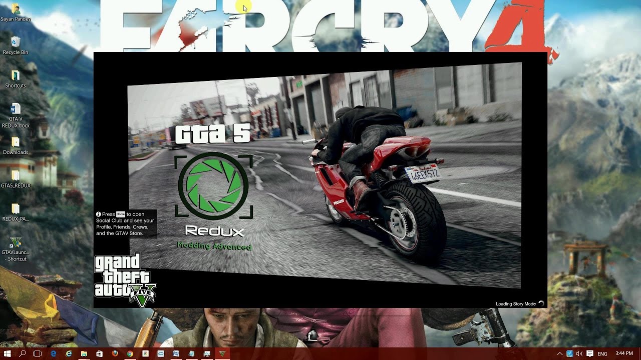 GTAV Redux installation | ORIGINAL and CRACKED | INFINITE LOADING SCREEN and CRASH FIX