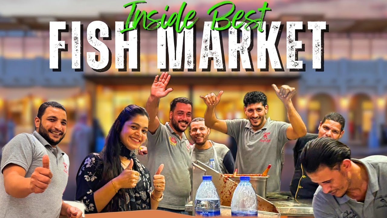 Insight Best Fish Market in Abu Dhabi. India needs  huge development
