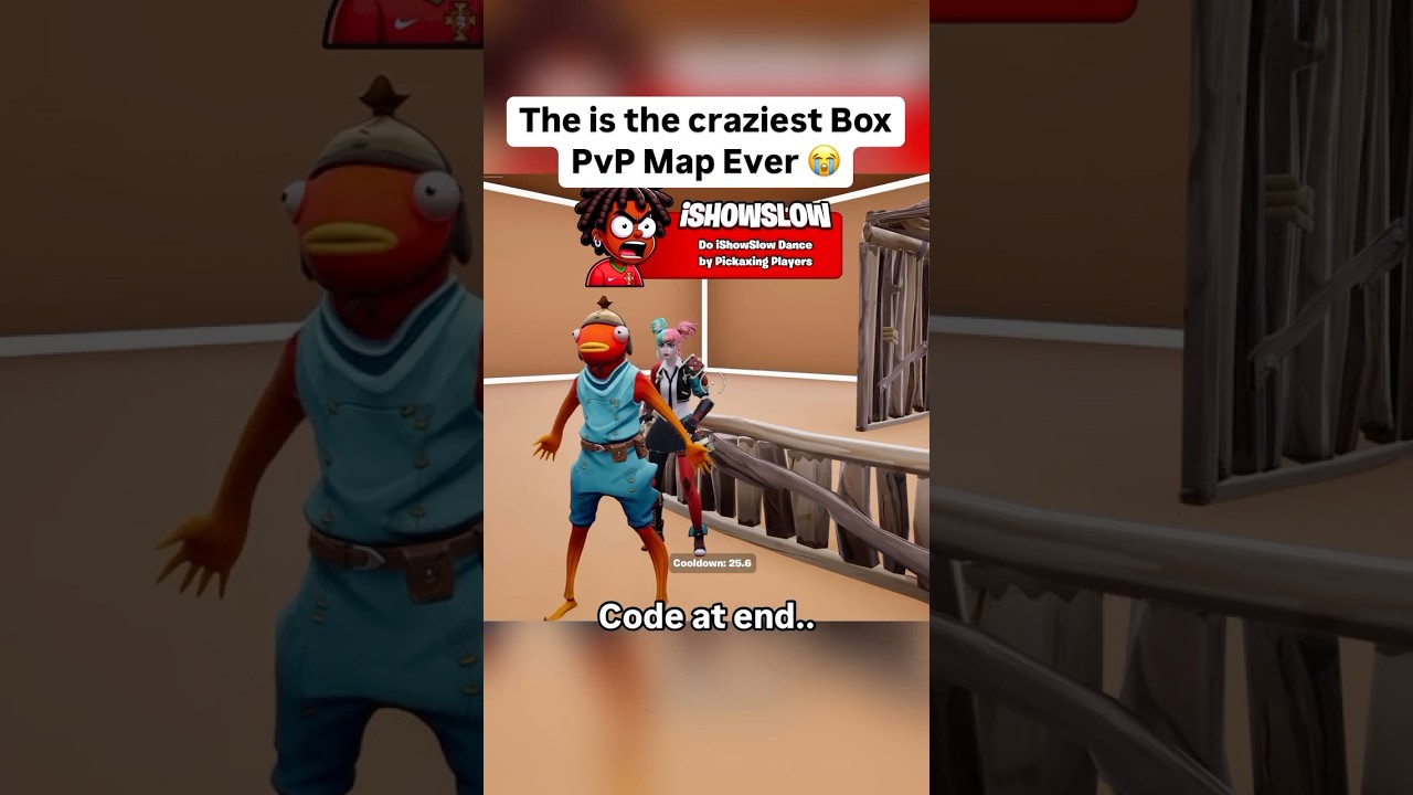 THE CRAZIEST PVP BOX FIGHTS MAP EVER 😱 #fortnite #gaming #memes #funny #shorts
