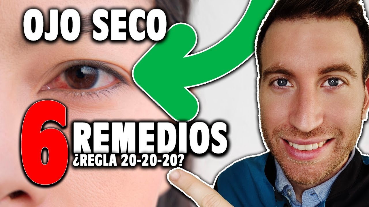 🟡 &iquest;C&oacute;mo CURAR el OJO SECO? ➡️ 6 Remedios y tratamientos